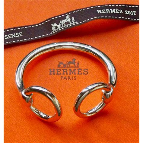 bracelet argent Hermès 